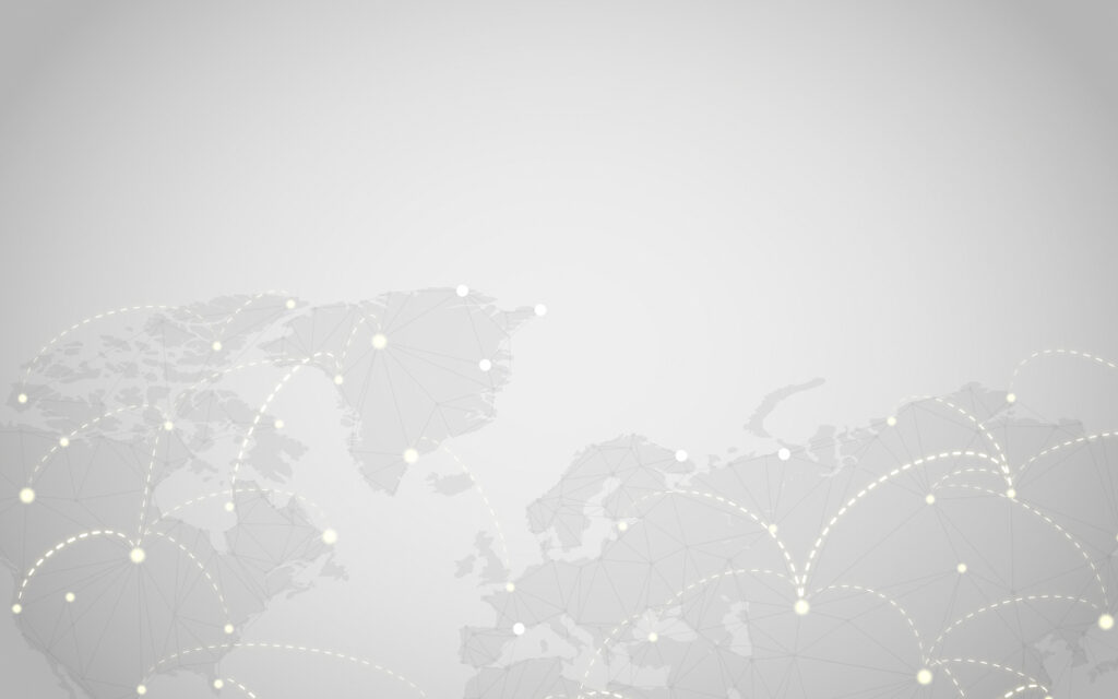 Worldwide connection gray background illustration vector